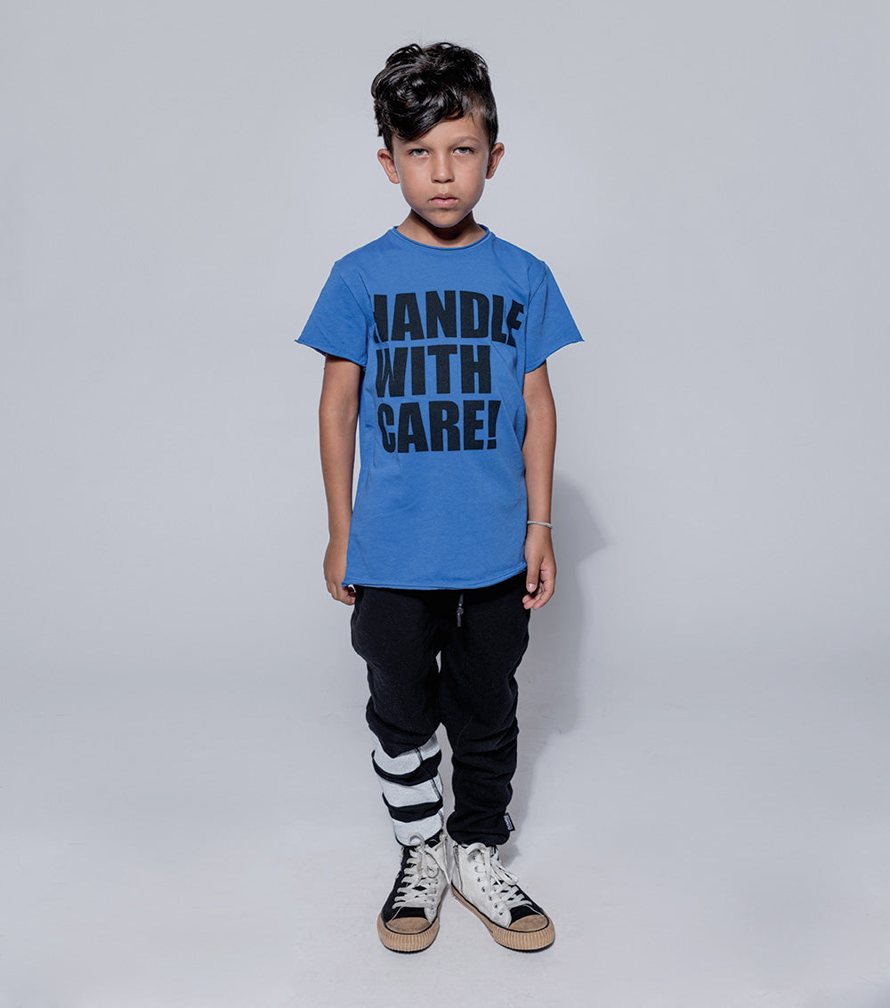 Kid | Handle W/Care T-Shirt | Dusty Heather Grey