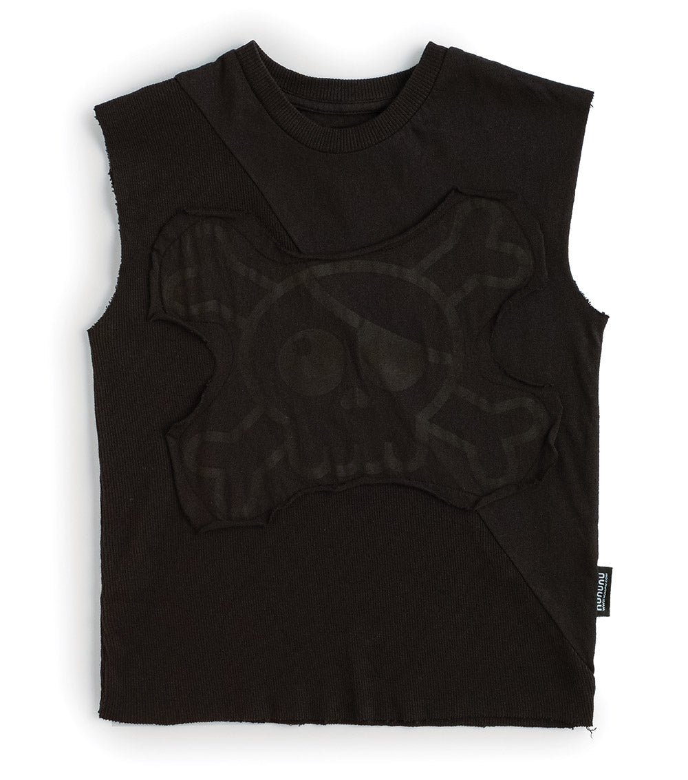 skull sleeveless shirt 12-18M