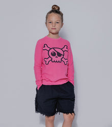Kid | Airy Ruffled Shorts | Black