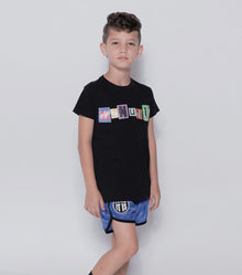 Kid | Nylon Gym Shorts | Blue