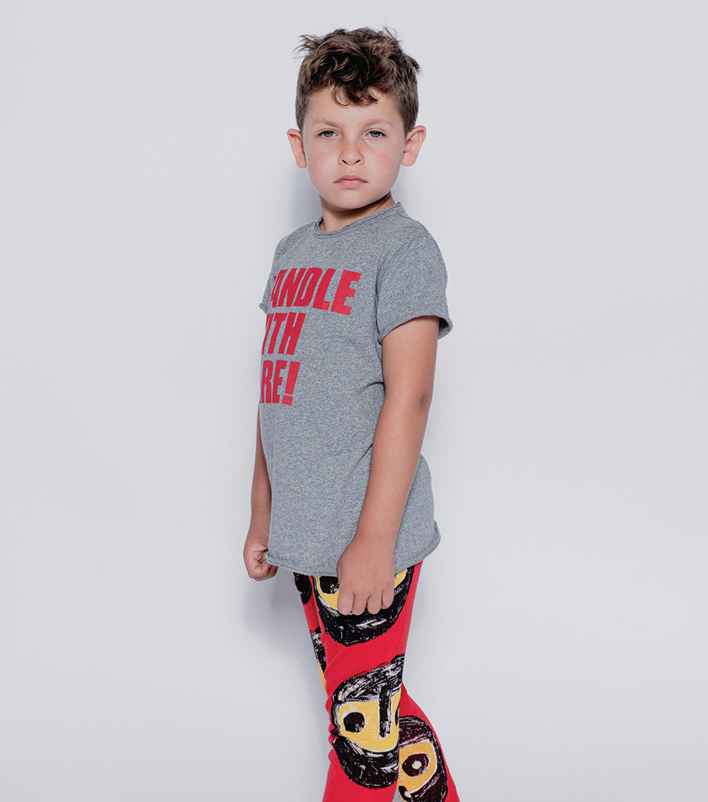 Kid | The Warriors Leggings | Red