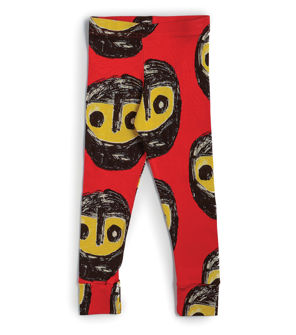 Kid | The Warriors Leggings | Red