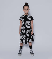 Kid | The Warriors Layered Dress | Black