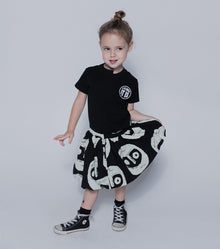 Kid | Voile Warriors Skirt | Black