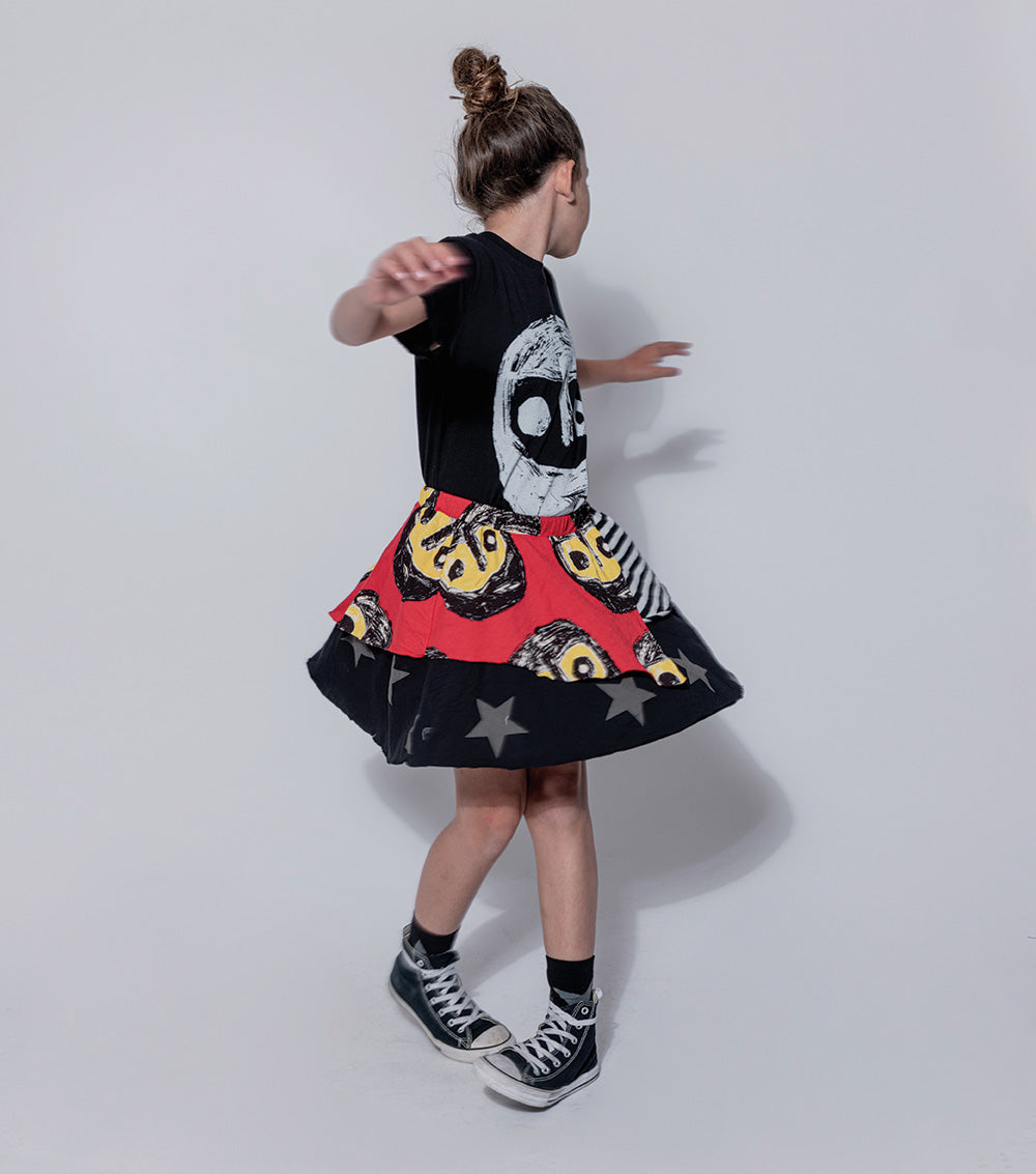 Kid | Layered Summer Skirt | Mix