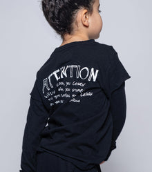 Kid | Attention Shirt | Black