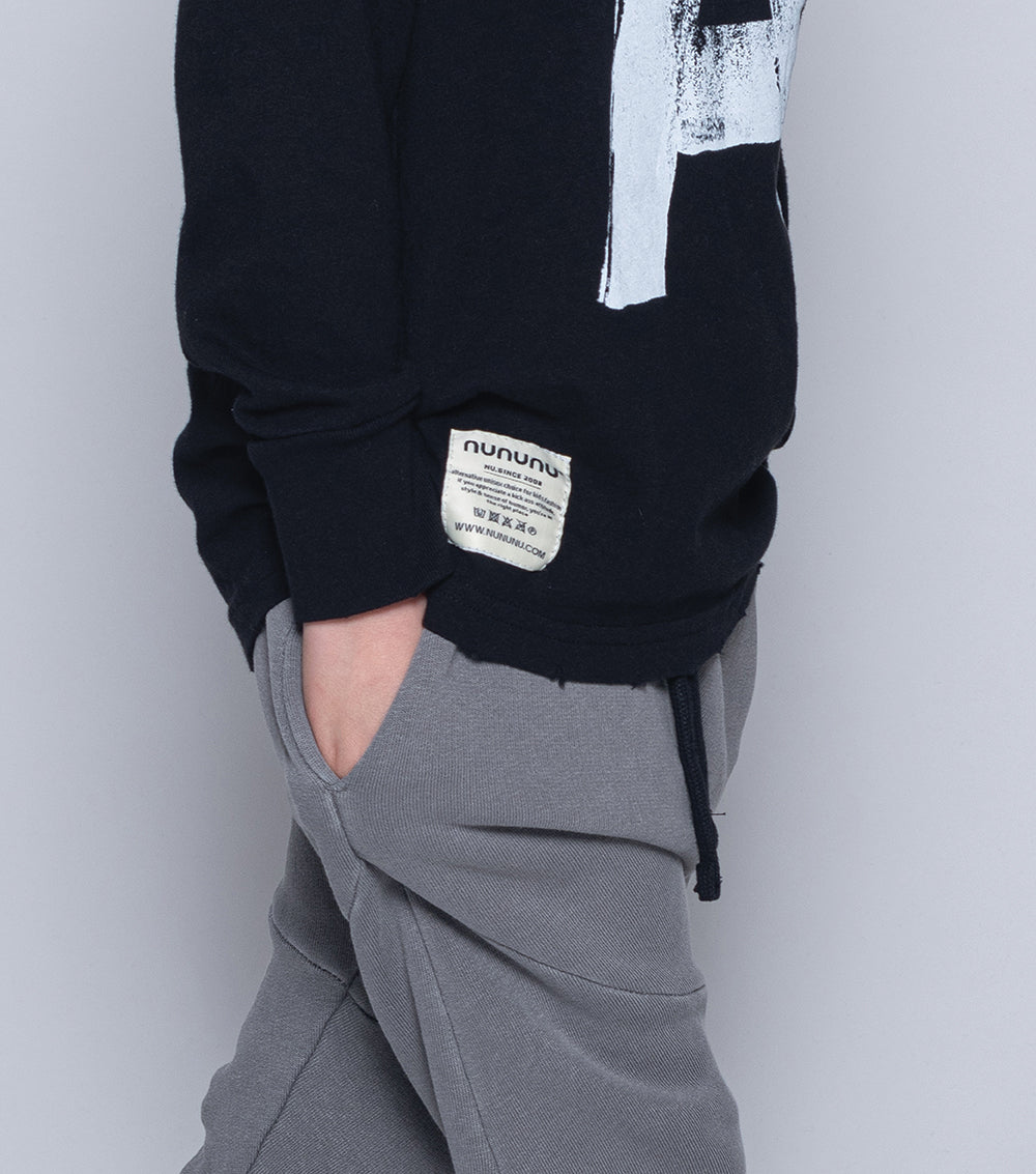 Kid | "A" Shirt | Black