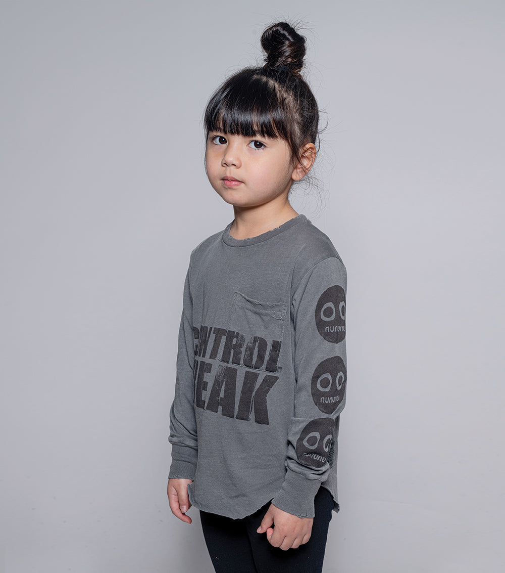 Kid | Control Freak Shirt | Vintage Grey