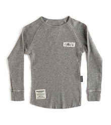 Kid | Cozy Solid Shirt | Heather Grey