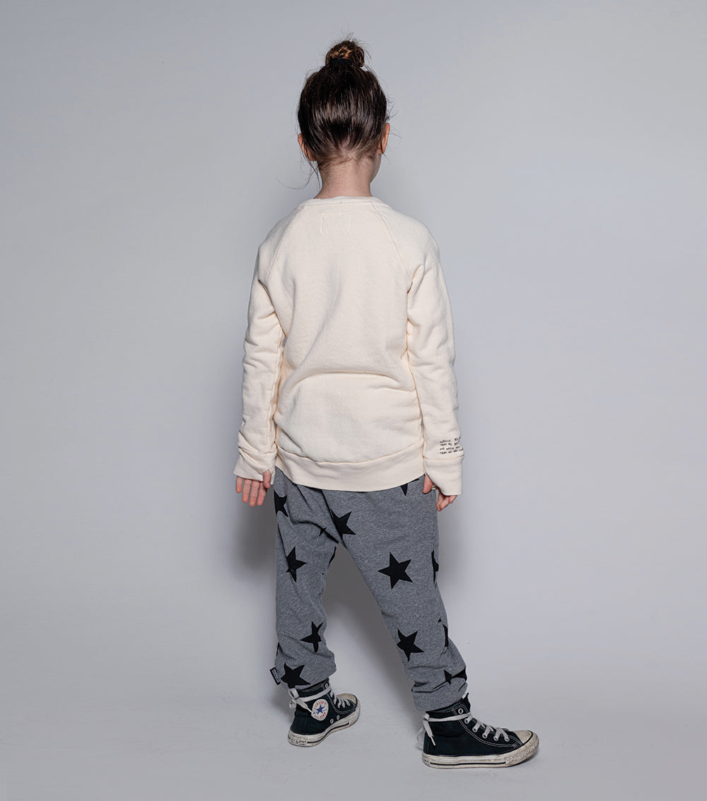 Kid | Mischief Cat Sweatshirt | Black