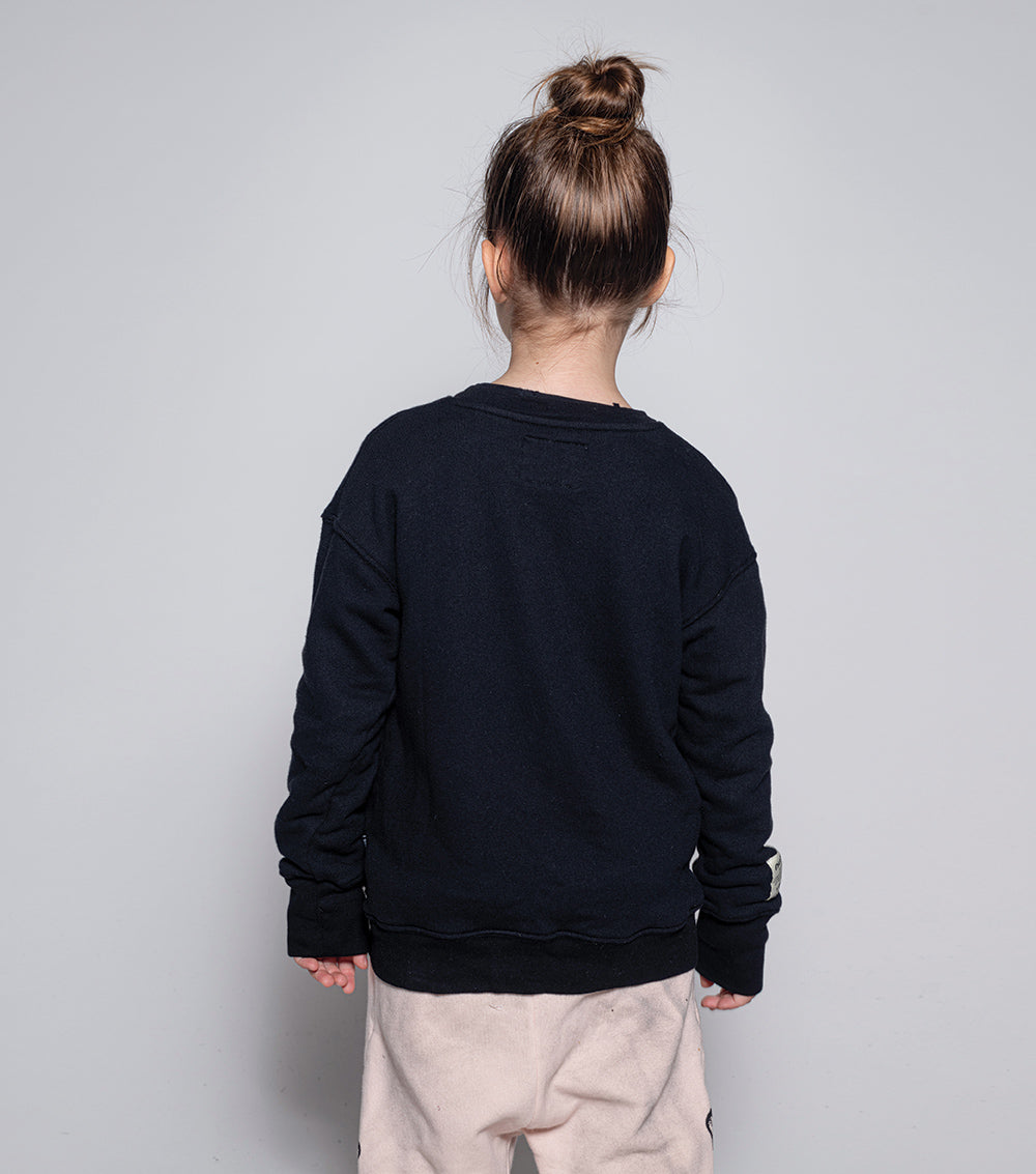 Kid | Kangaroo Sweatshirt | Natural