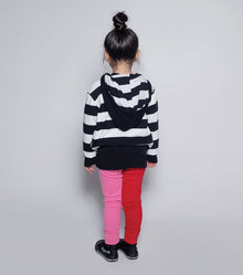 Kid | Striped Zip Hoodie | Stripes