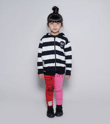 Kid | Striped Zip Hoodie | Stripes