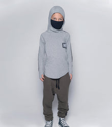 Kid | Nununu Raw Pants | Olive
