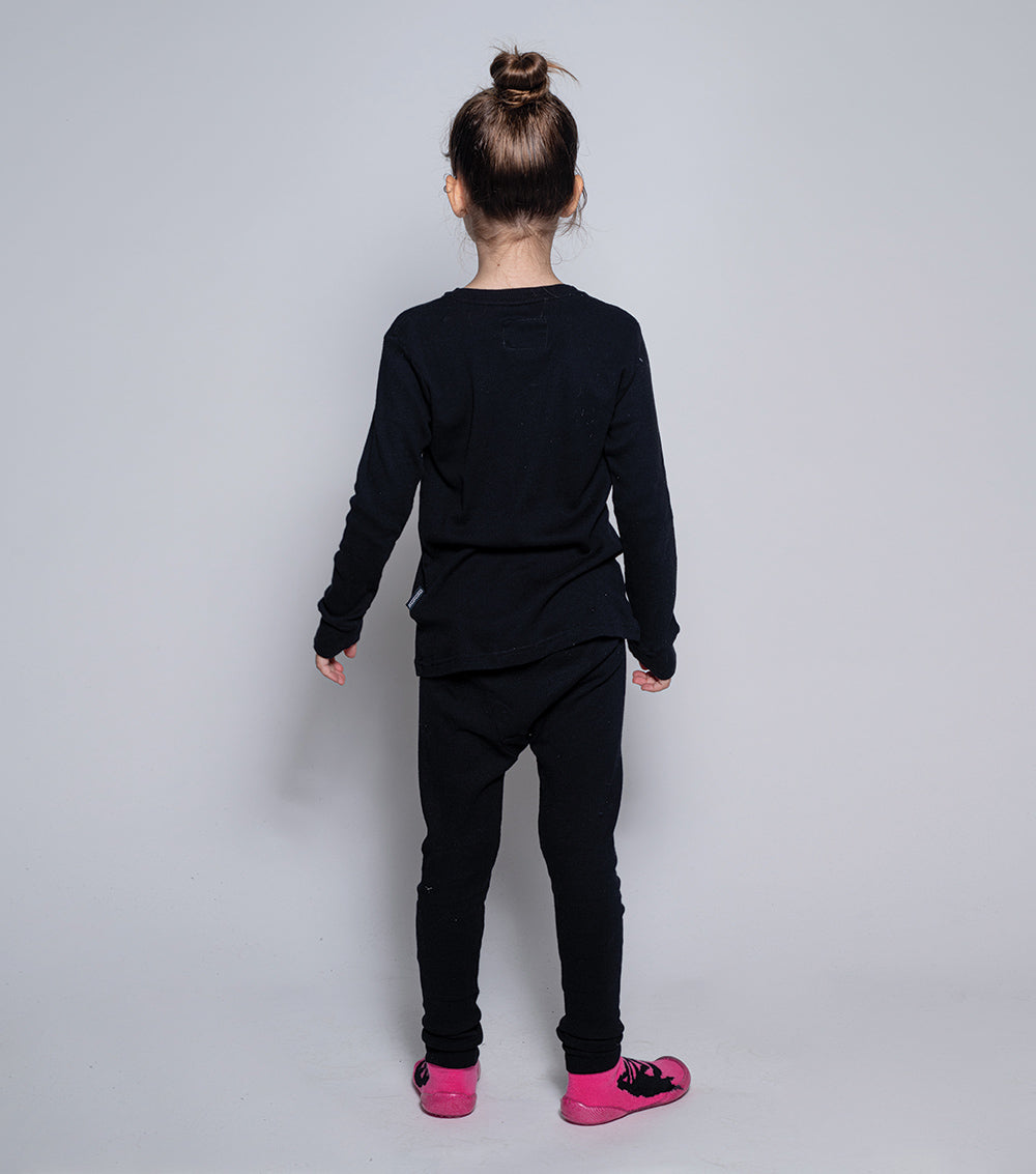 Kid | Nununu Smile Loungewear | Black