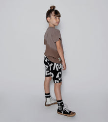 Kid | Gradient Skull T-Shirt | Earth Brown