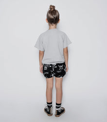 Kid | En Route Yoga Shorts | Black