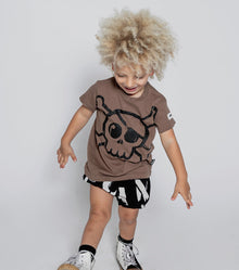 Kid | Abc Yoga Shorts | Black