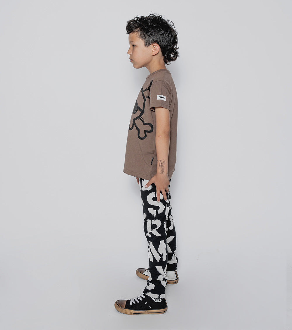 Kid | Abc Leggings | Black