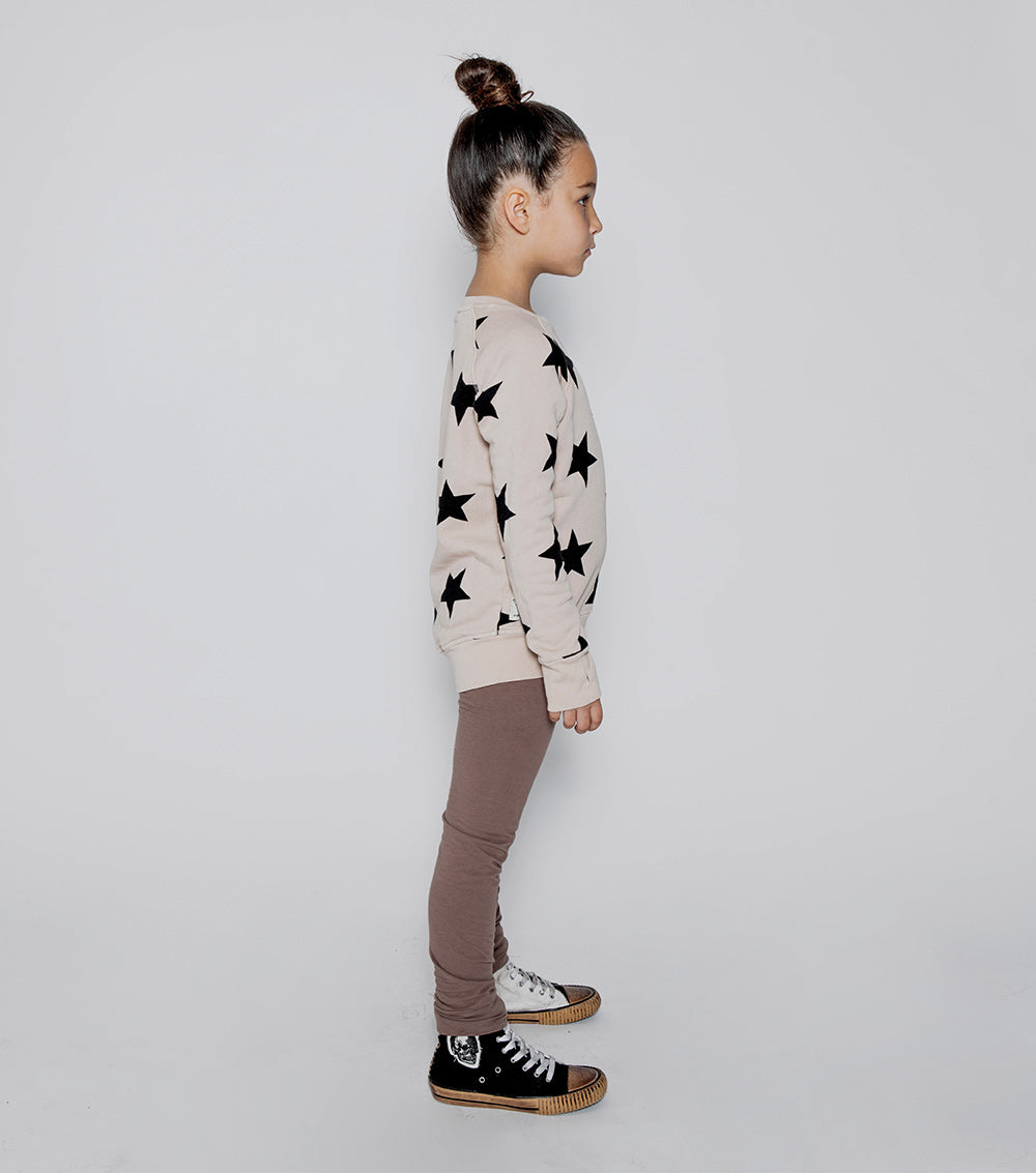 Kid | Bandaid Leggings | Heather Grey