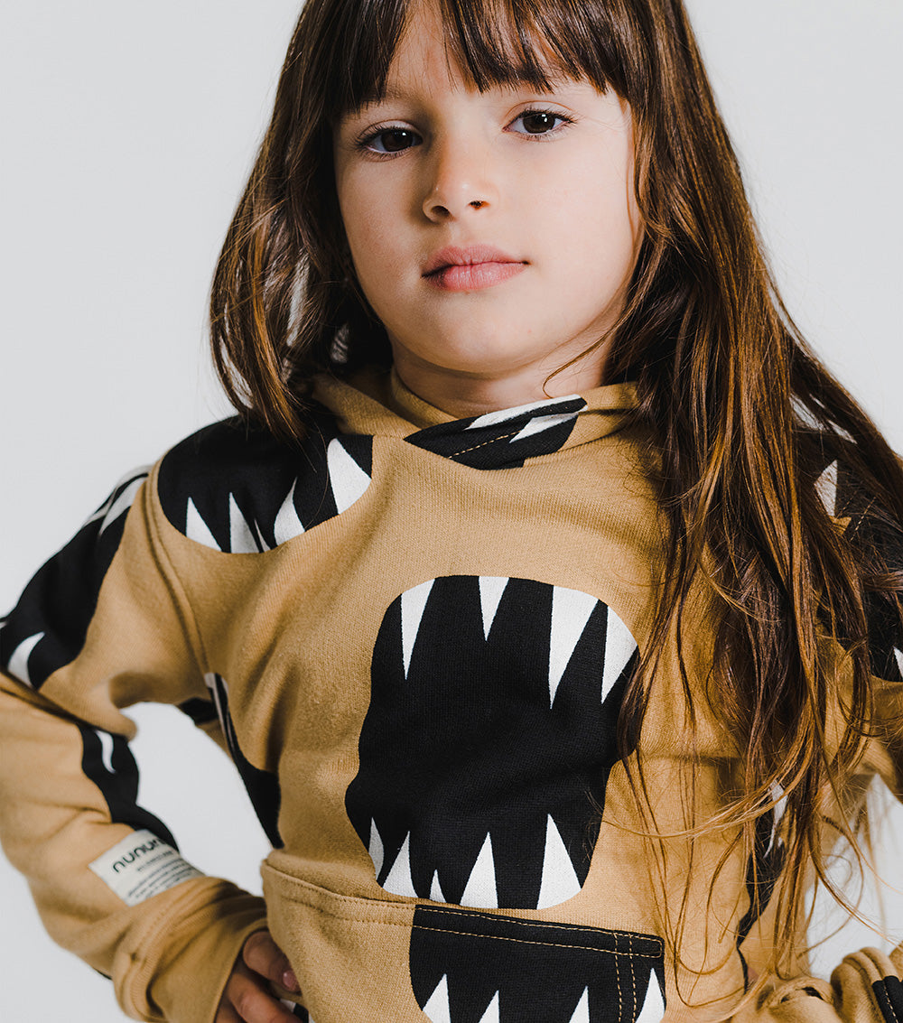 Kid | Roar Hoodie | Mocha