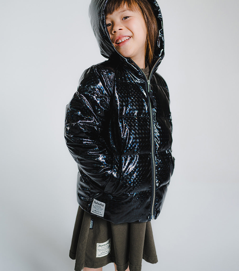 Kid | 3D Down Jacket | Black