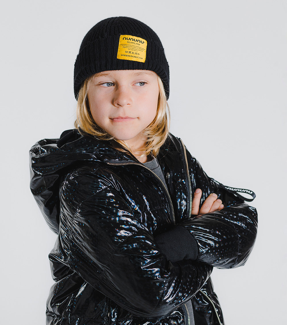 Kid | 3D Down Jacket | Black