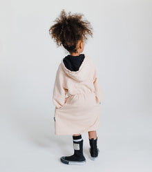 Kid | Nu Hooded Dress | Nude