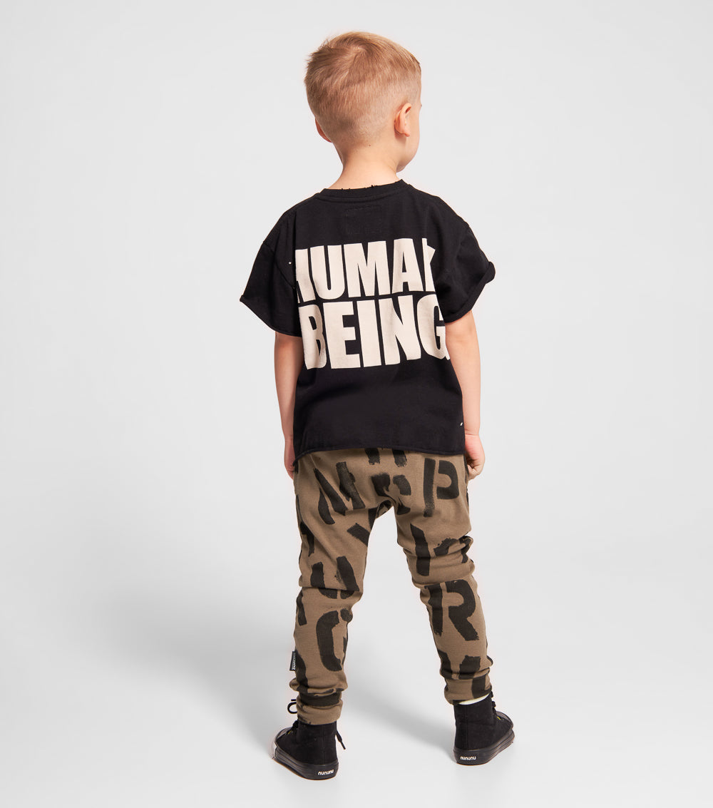 Kid | Abc Light Baggy Pants | Brown