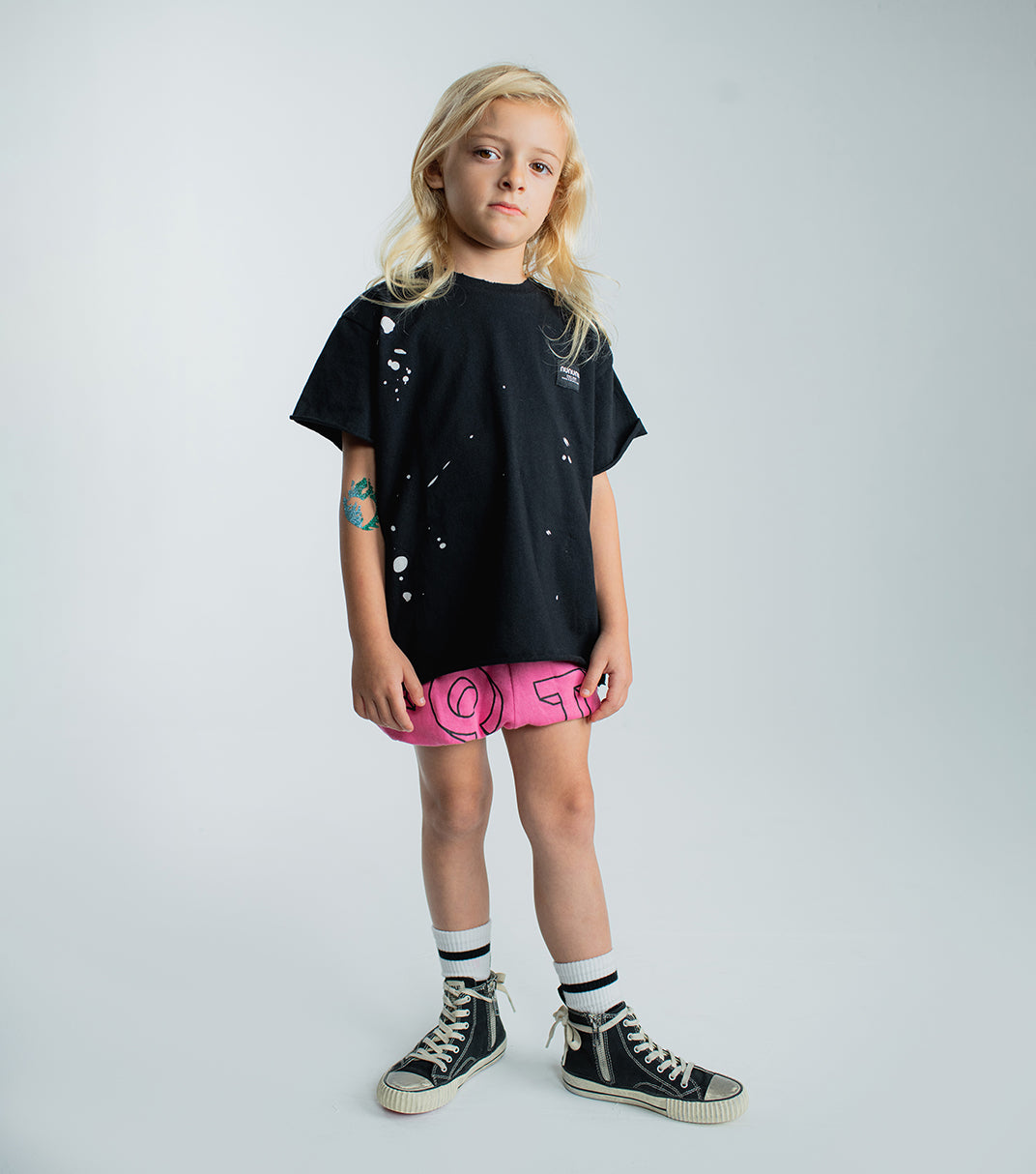 Kid | A-Z Yoga Shorts | Hot Pink