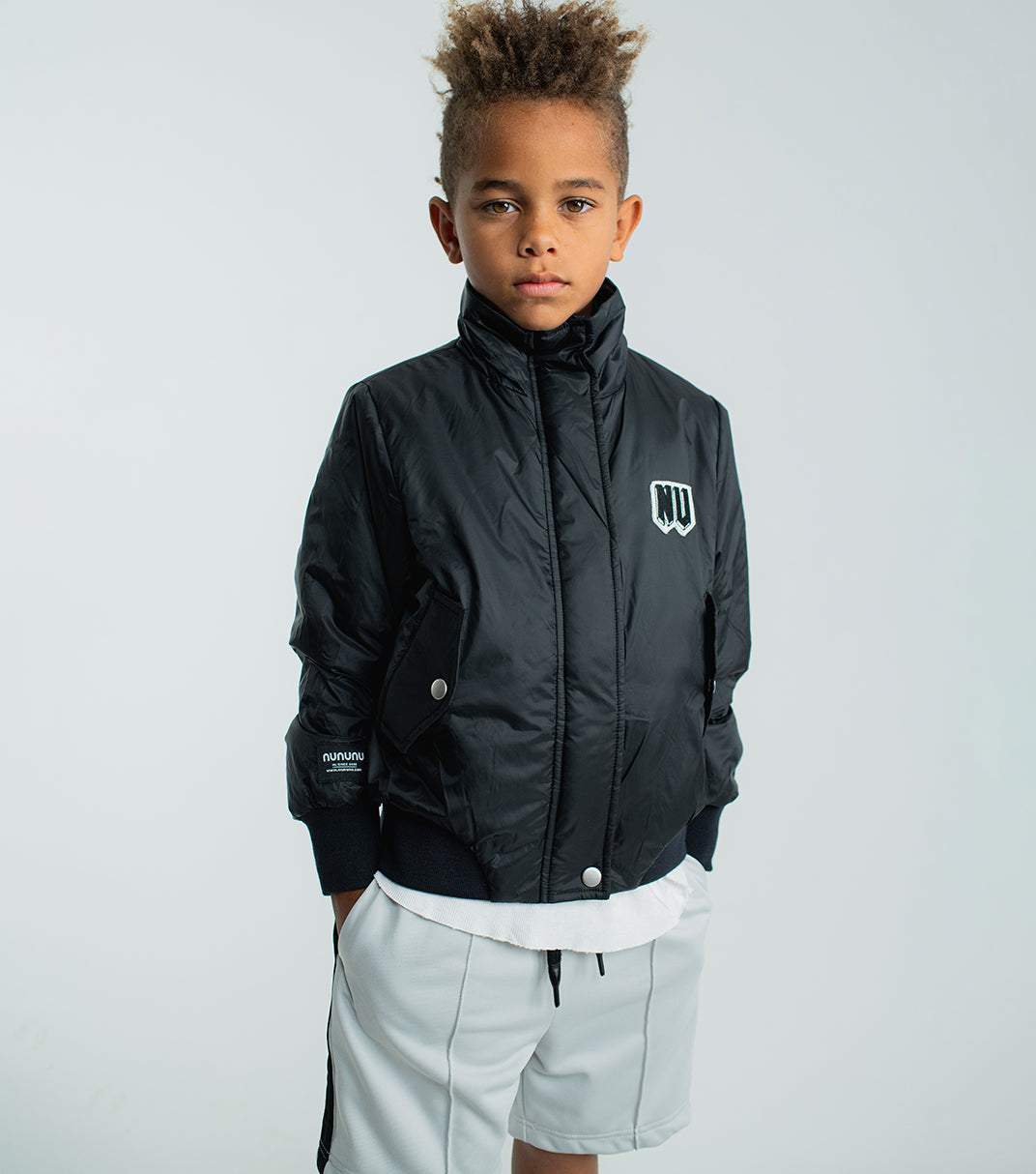 Kid | Sporty Shorts | Ice Grey