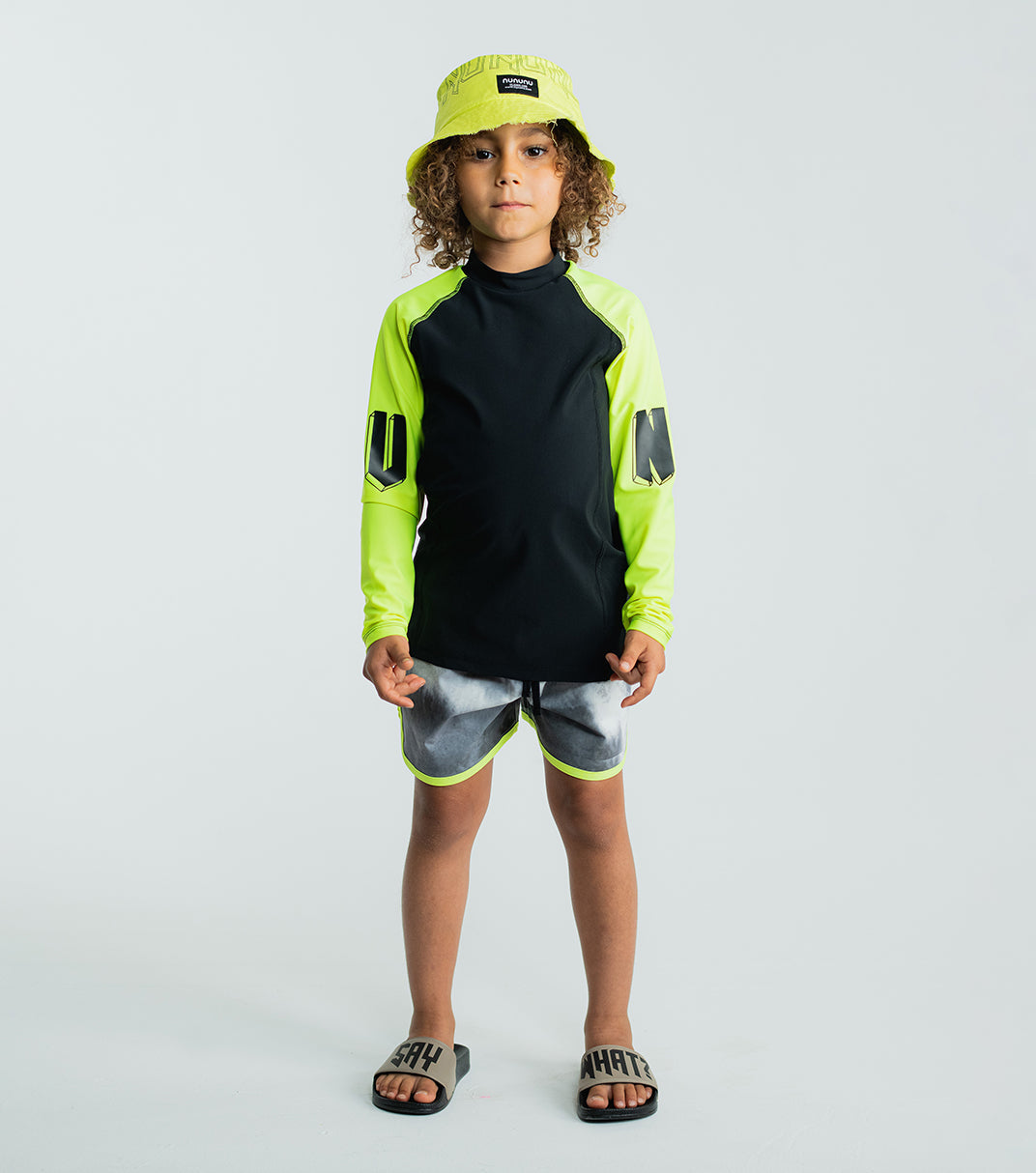 Kid | Surf'S Up Rashguard | Black