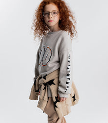 Kid | Bubbly No! Sweatshirt | Smokey Grey