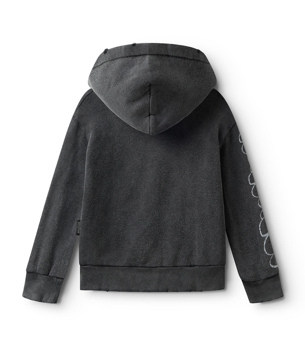 Kid | Extra Cozy Hoodie | Washed Graphite