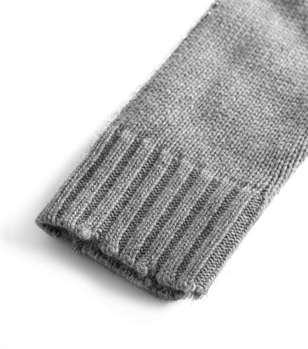 Kid | Frayed Knit | Heather Grey