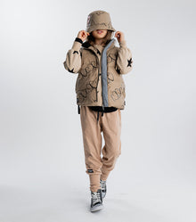 Kid | Skull Patch Light Pants | Coffee