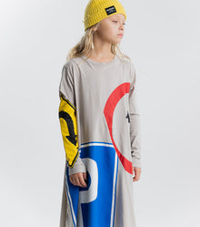 Kid | Nununu Way 360 Dress | Smokey Grey
