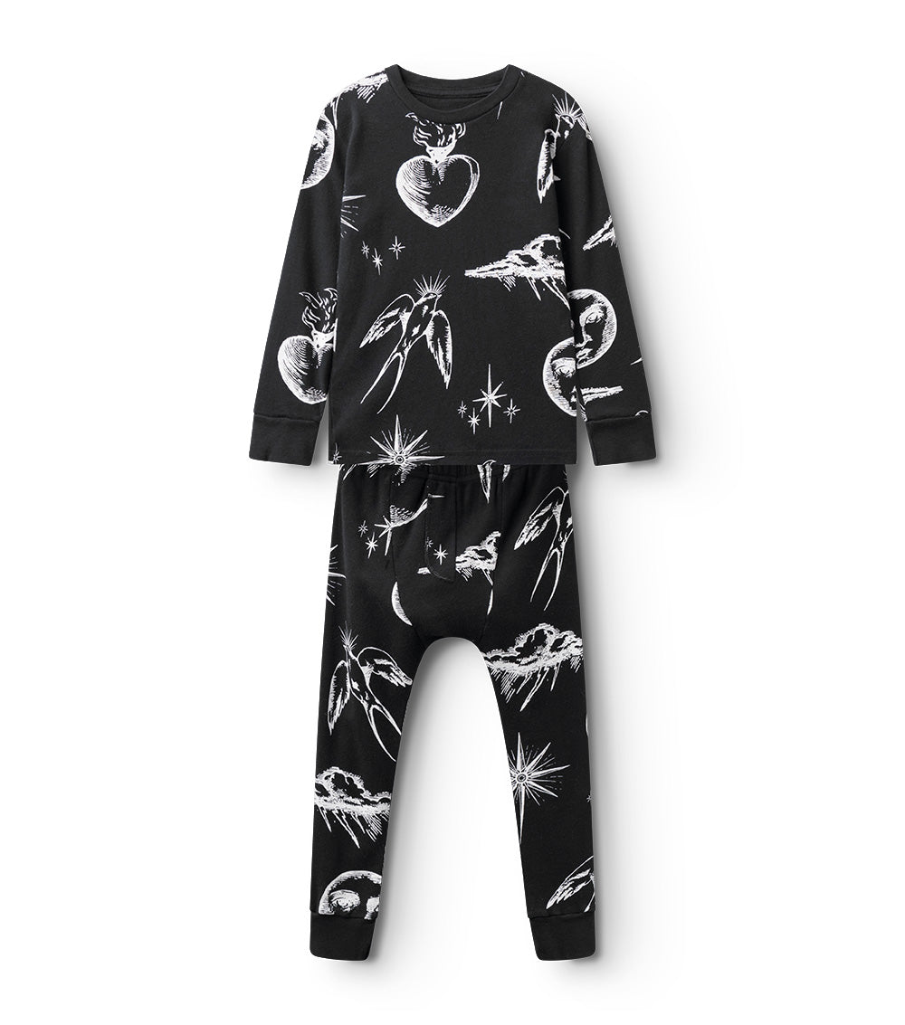Kid | All Inked Loungewear | Black