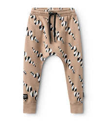 Kid | Stripey Snakes Baggy Pants | Coffee