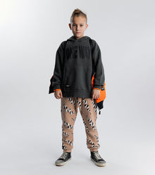 Kid | Stripey Snakes Baggy Pants | Coffee