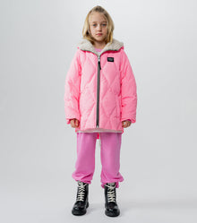 Unisex | Dainty Down Jacket | Super Pink