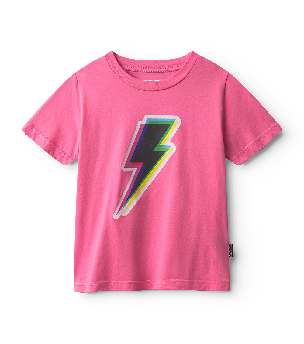 Unisex | Dizzy Bolt T-Shirt | Hot Pink