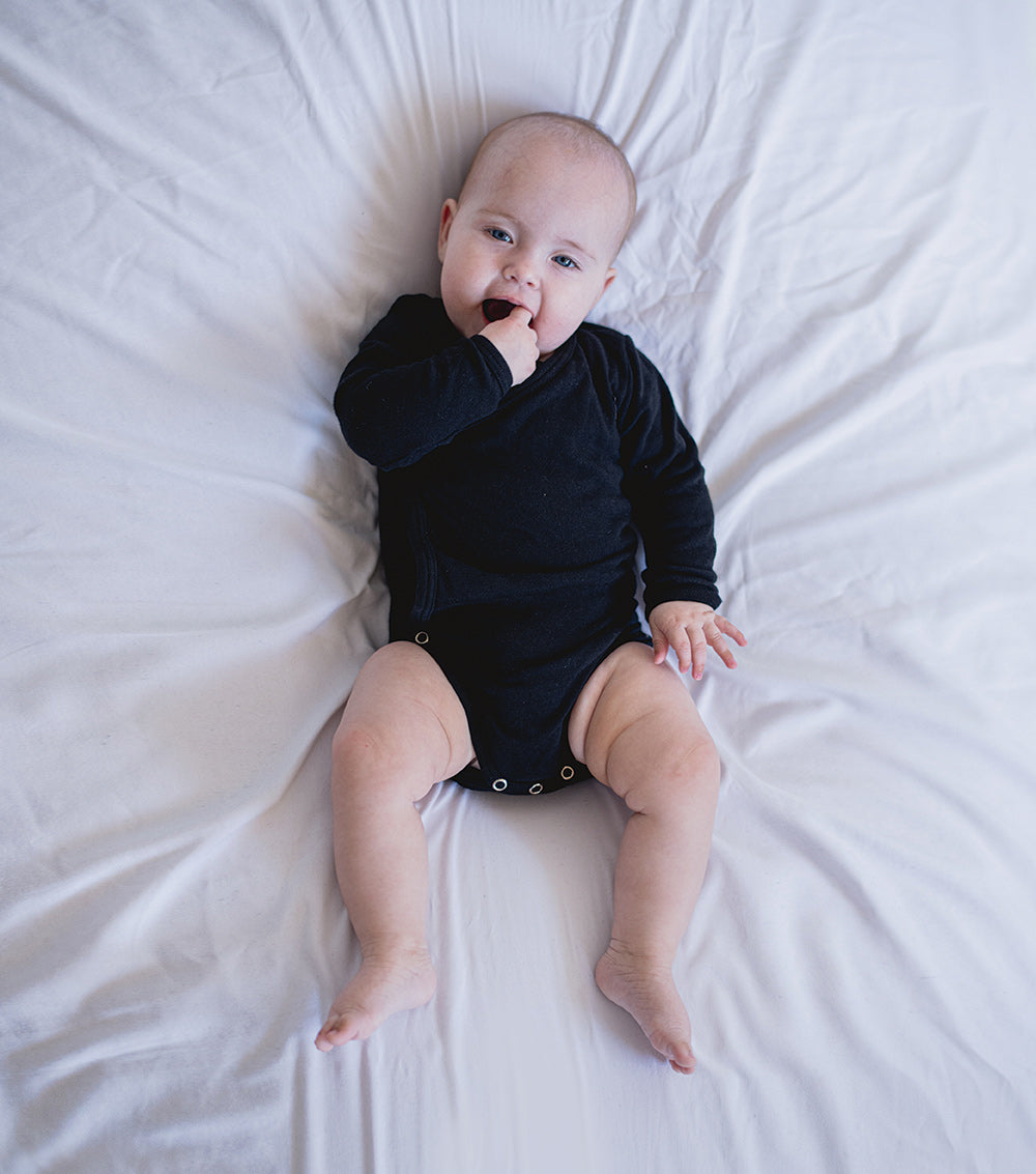 Newborn | Soft Envelope Onesie | Powder Pink