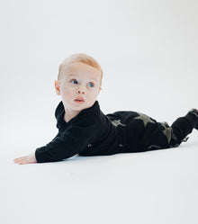 Newborn | Soft Envelope Onesie | Black
