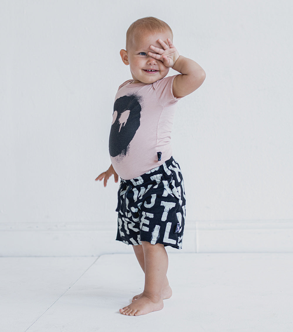 Newborn | Abc Soft Shorts | Earth Brown