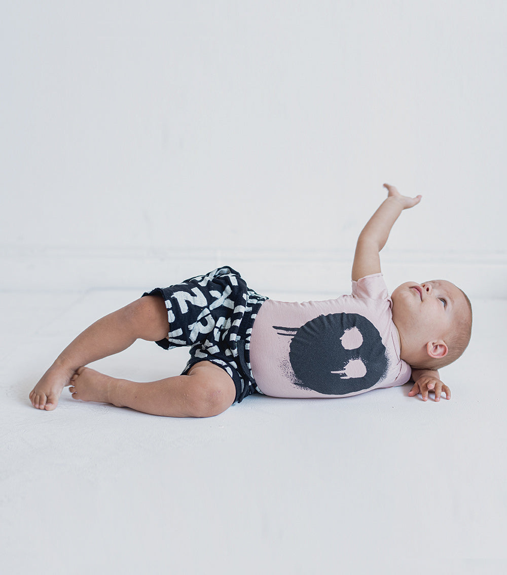 Newborn | Abc Soft Shorts | Earth Brown