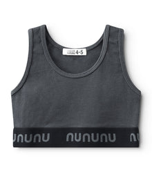 Kid | Racerback Top | Graphite