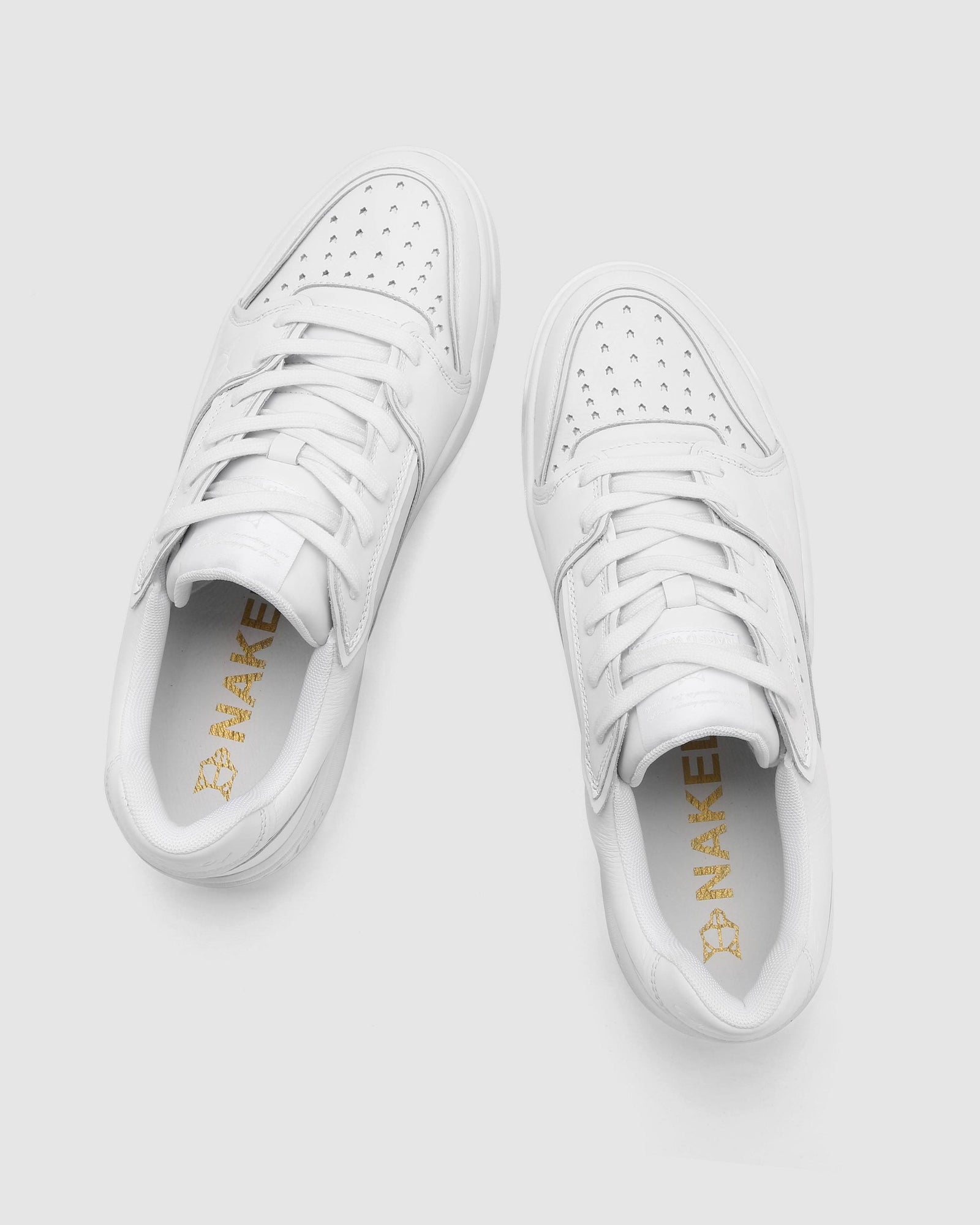 Mens | NW-01 Leather Sneaker | Triple White