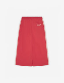 Womens | Flash Fox Patch Bicolor Nylon Long Skirt | Sierra/Acer Leaf