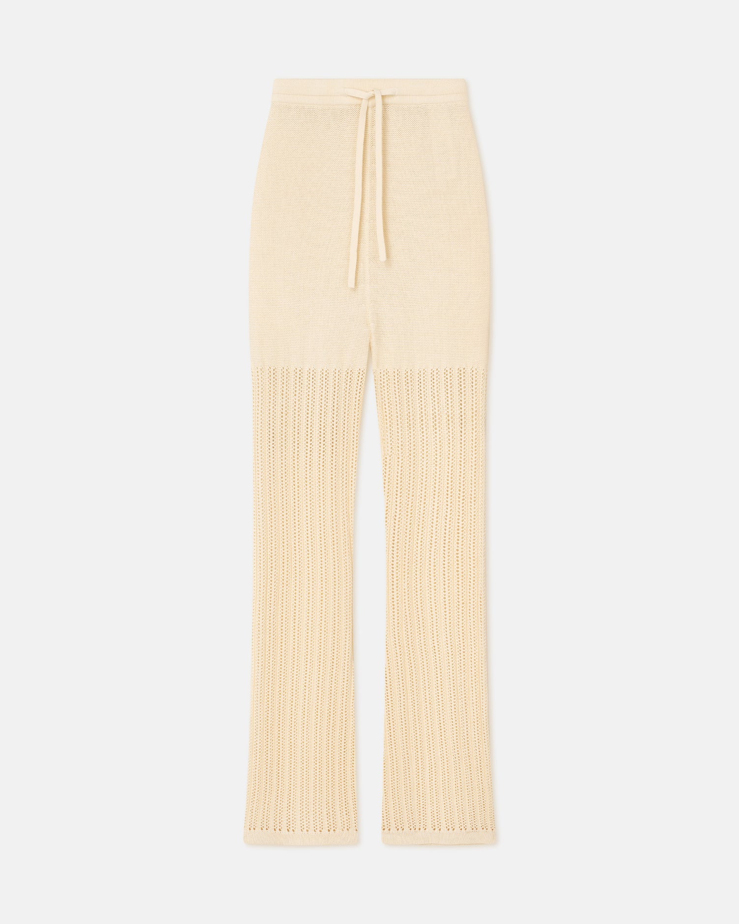 Kaela Crochet Pants | Creme